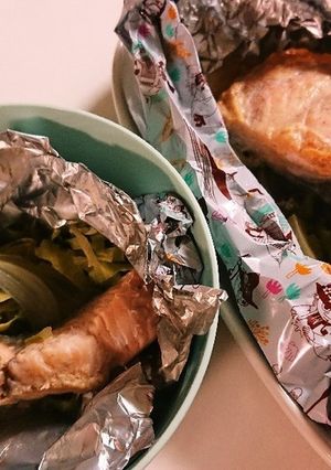 簡単!鮭のちゃんちゃん焼きをホイル焼きで-レシピのメイン写真