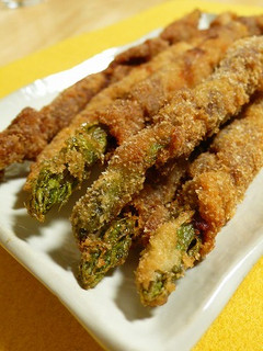 丸ごとアスパラの豚肉巻きフライ-レシピのメイン写真