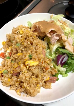 オイスターソースで男の炒飯-レシピのメイン写真