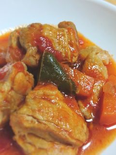 鶏もも肉のトマト煮♪-レシピのメイン写真