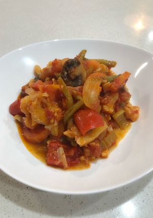 甘酸っぱい野菜の煮物-レシピのメイン写真