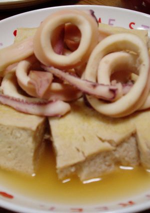 お豆腐とイカのサッと煮♪-レシピのメイン写真