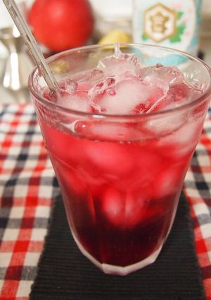 中泊産ブルーベリーの腰抜かしサワー-レシピのメイン写真