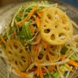 根菜と春菊のサラダ