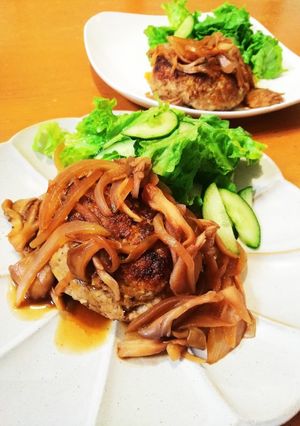 舞茸のハンバーグ-レシピのメイン写真