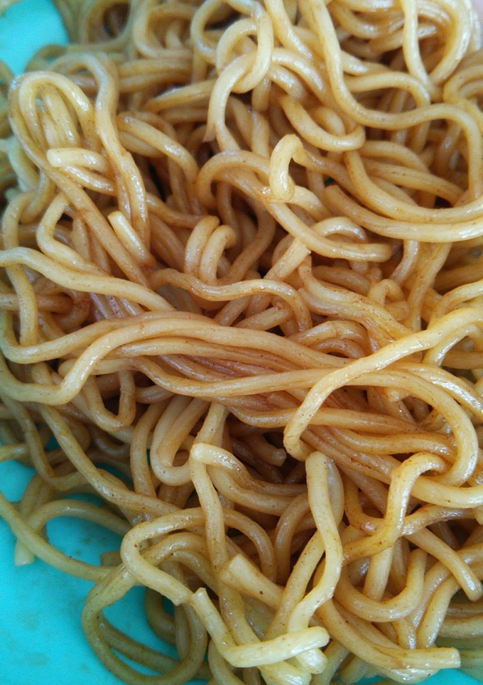ｽﾞﾎﾞﾗ！レンジで焼きそば-レシピのメイン写真