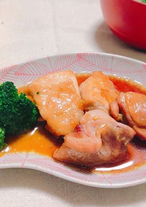 鶏肉のマーマレード煮-レシピのメイン写真