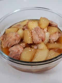簡単☆ 大根と鶏もも肉の煮物-レシピのメイン写真