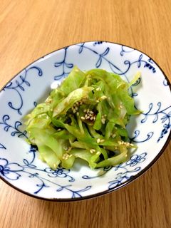 キャベツのごまあえ-レシピのメイン写真