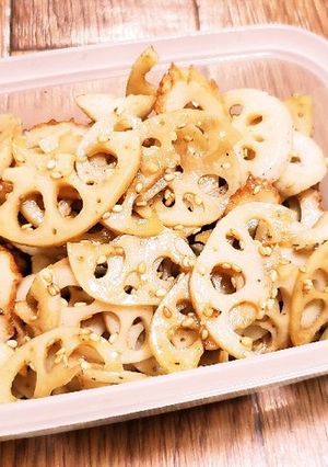 超簡単！れんこんのきんぴら-レシピのメイン写真