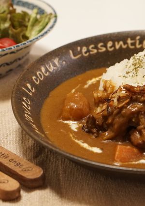コク旨！！柔らかお肉のとろけるカレー-レシピのメイン写真
