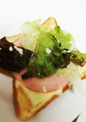 忙しい朝に！のっけトースト！！-レシピのメイン写真
