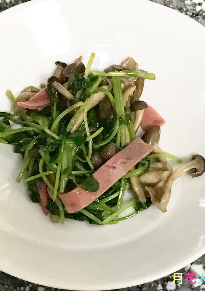 美味♪豆苗としめじのバター醤油炒め-レシピのメイン写真