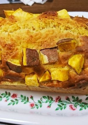HMで作る 安納芋のパウンドケーキ-レシピのメイン写真