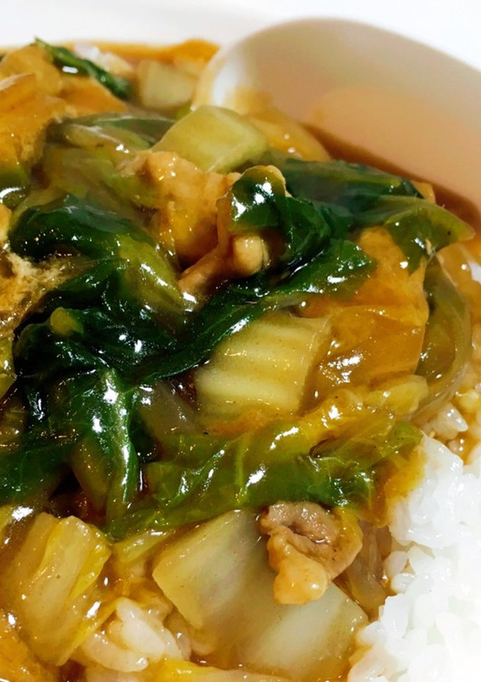 時短で激安！お蕎麦屋さんの簡単和風カレー-レシピのメイン写真