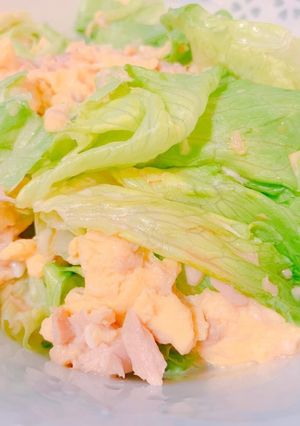ツナと卵のマヨ醤油サラダ-レシピのメイン写真
