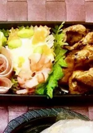 生姜焼き弁当-レシピのメイン写真