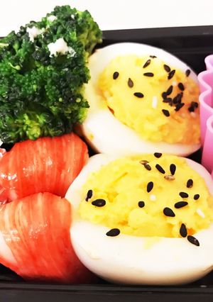 お弁当に♡ひと手間で美味しいゆで卵☆-レシピのメイン写真