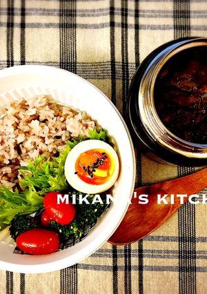 女子高生の牛丼弁当♪♪-レシピのメイン写真
