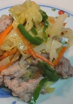ありきたりだけど美味しい✨肉野菜炒め-レシピのメイン写真