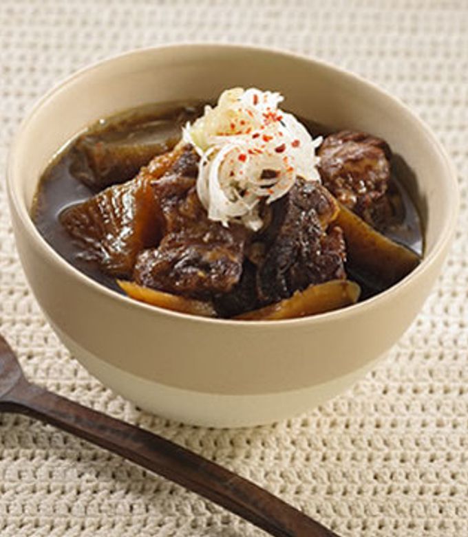 はちみつでこっくり♪牛すじ煮-レシピのメイン写真