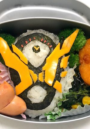 仮面ライダージオウ ゲイツ キャラ弁-レシピのメイン写真