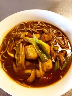 レトルトカレーで超簡単☆カレー南蛮そば-レシピのメイン写真