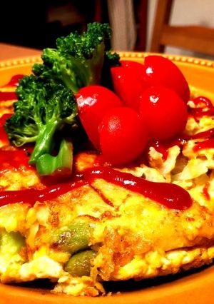 ポテトと枝豆のトルティージャ(オムレツ)-レシピのメイン写真