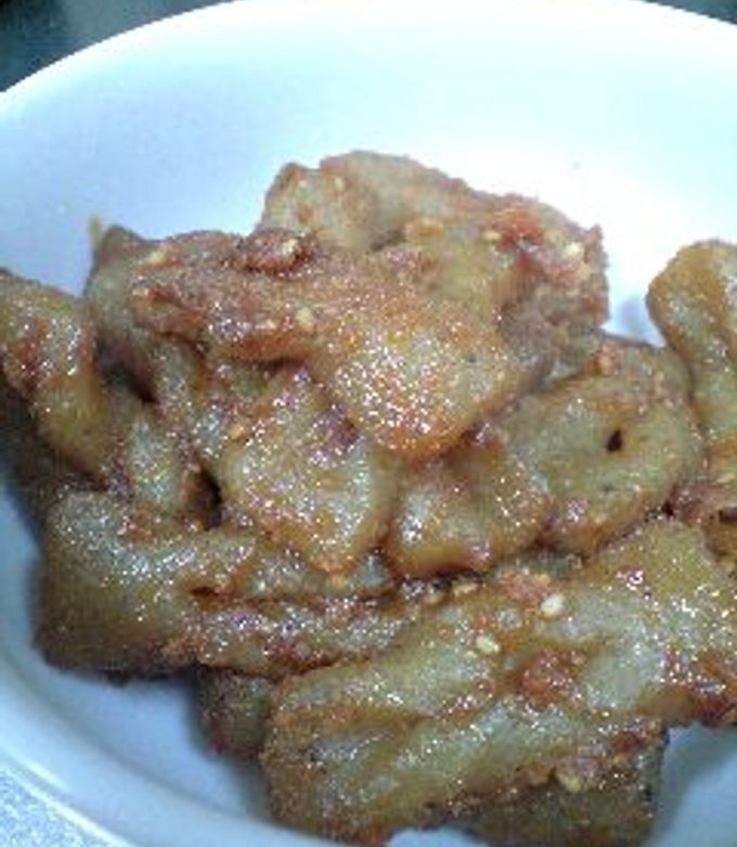 簡単こんにゃく炒め〜焼肉のタレで〜-レシピのメイン写真