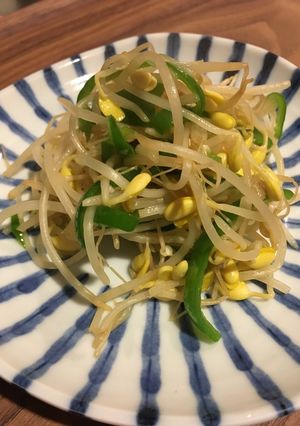 豆もやしとピーマン-レシピのメイン写真