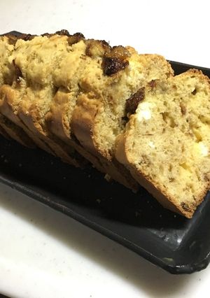 バナナとクリームチーズのパウンドケーキ-レシピのメイン写真