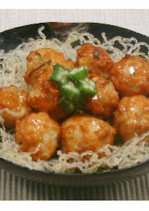 春雨と鶏だんごの和風あんかけ-レシピのメイン写真