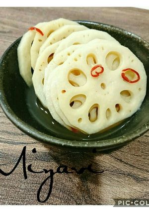 ピリッと♡レンコンの漬物♡-レシピのメイン写真