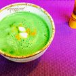 オーツミルクでほっこり♫抹茶ラテ