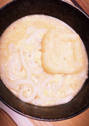 食べる麻辣醤であんかけうどん-レシピのメイン写真