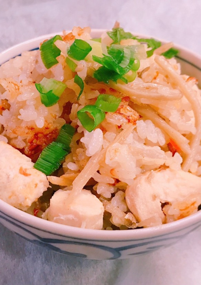 簡単！きんぴらで鶏ごぼうの炊き込みご飯-レシピのメイン写真