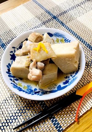 八つ頭 （やつがしら）と鶏肉の煮物-レシピのメイン写真