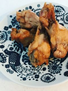 圧力鍋で手羽元の甘酢煮。-レシピのメイン写真