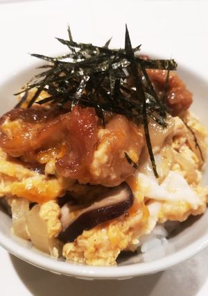 簡単!次の日は唐揚げ丼☆-レシピのメイン写真