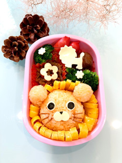 簡単! ☆ライオンさん弁当☆ 動物園-レシピのメイン写真