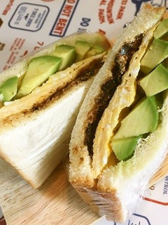 佃煮昆布のアボカドサンド-レシピのメイン写真
