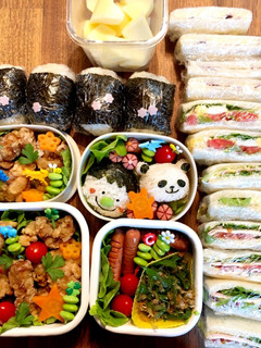 バス遠足のお弁当 2018-レシピのメイン写真