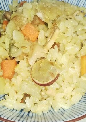 炊き込みカレー飯（血管ダイエット1311-レシピのメイン写真