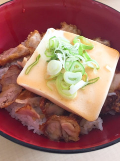 和トリぶっちゃん丼【和風とり丼×豆腐】-レシピのメイン写真
