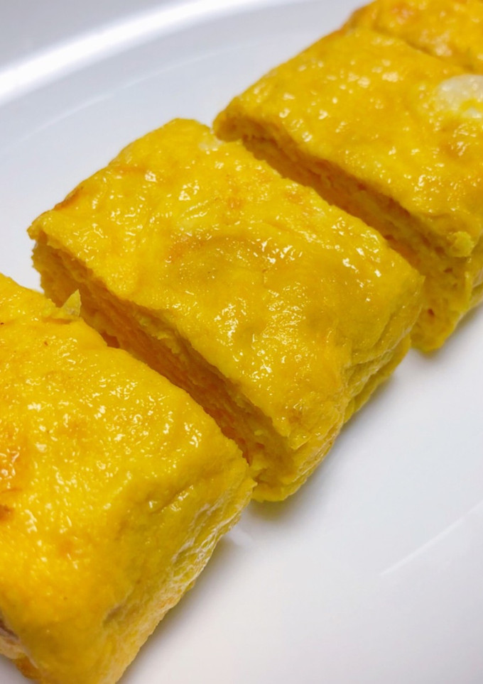 簡単お弁当おかず☆甘い厚焼き玉子-レシピのメイン写真