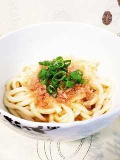 超簡単♡茹でて混ぜるだけの釜たまうどん♪-レシピのメイン写真