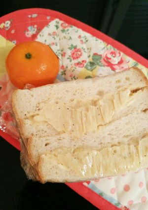 忙しい朝でも！１０分でタマゴチーズサンド-レシピのメイン写真