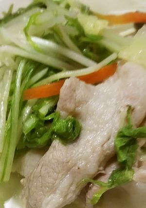 創味シャンタンで豚のはりはり鍋-レシピのメイン写真