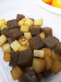 大根とこんにゃくの炒め煮!-レシピのメイン写真
