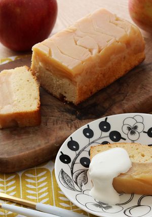 タルトタタン風　林檎のパウンドケーキ-レシピのメイン写真